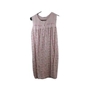 Emme Jordan Pink Pajama Floral Dress